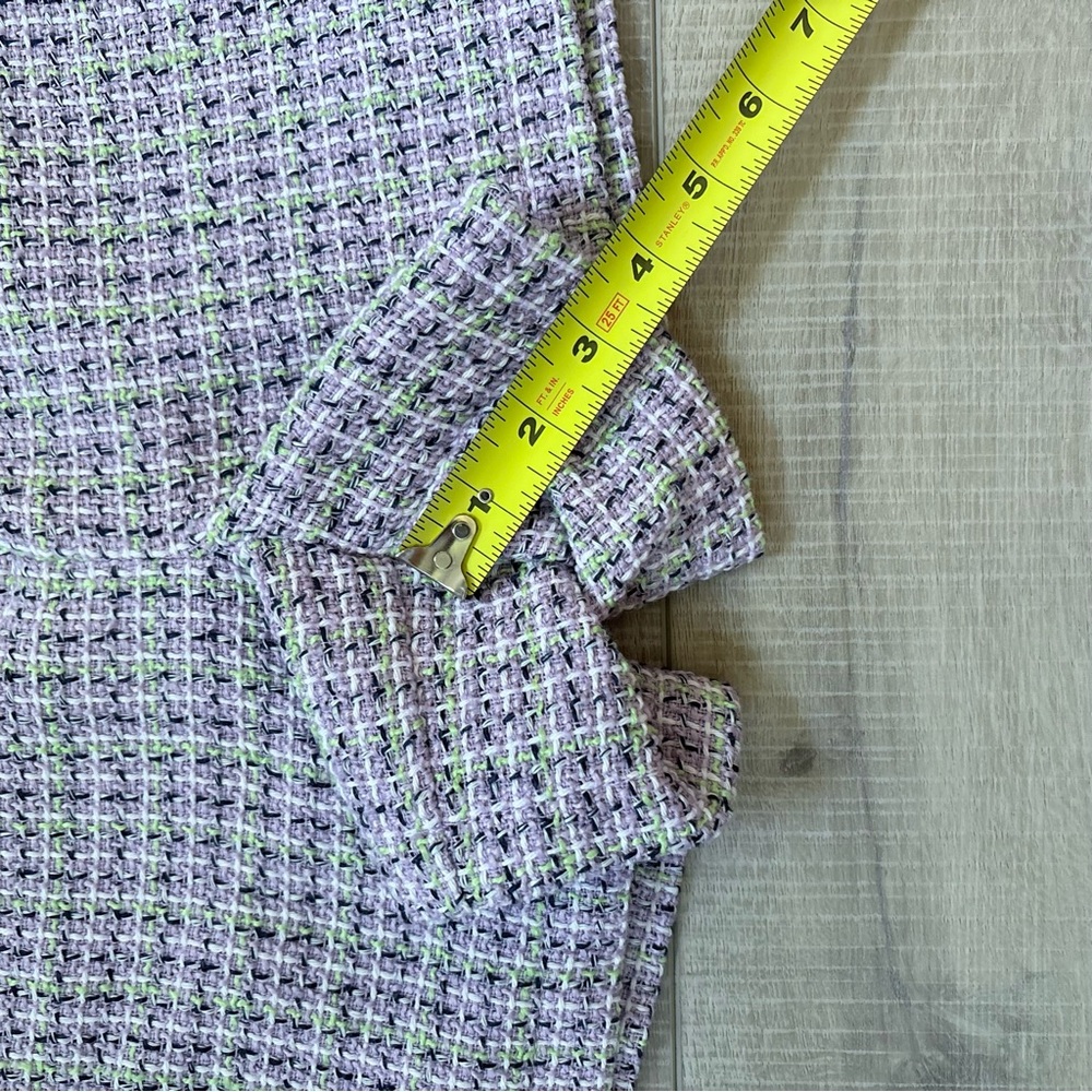 LOFT Lavender Tweed Women Shorts - Picture 6 of 8